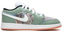Lookbook 커스텀 에어 조던 1 로우 '유화 백녹' DM8960-801(TeamB-女款印象白绿C-BOX)
