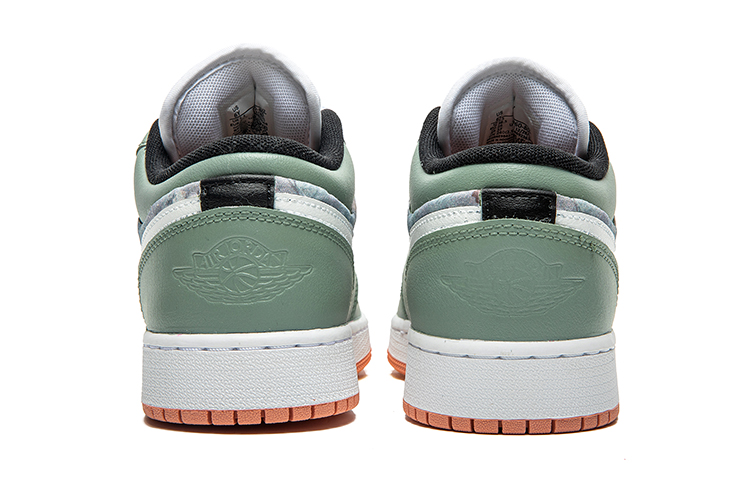 Purchase 커스텀 에어 조던 1 로우 '유화 백녹' DM8960-801(TeamB-女款印象白绿C-BOX)