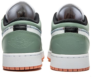 【客製球鞋】Jordan Air Jordan 1 Low 野鶴製造 油畫風主題 印象派 低筒 復古籃球鞋 GS 白綠 特製禮盒版 Purchase 【客製球鞋】Jordan Air Jordan 1 Low 野鶴製造 油畫風主題 印象派 低筒 復古籃球鞋 GS 白綠 特製禮盒版