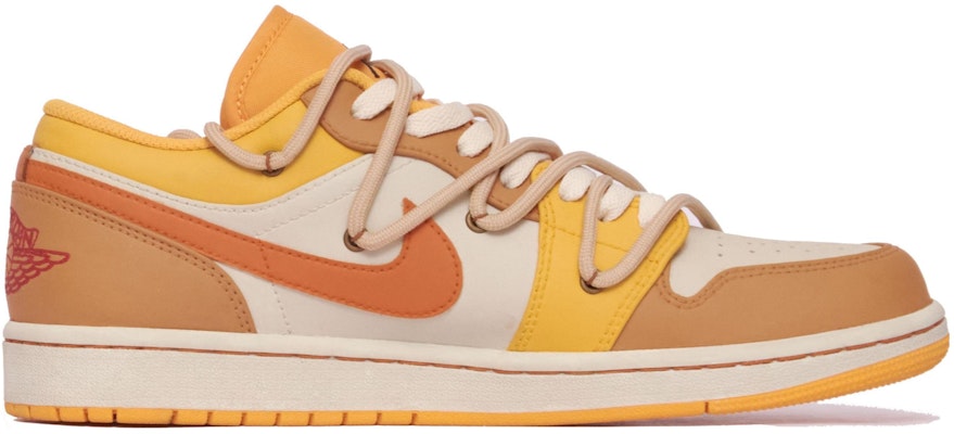 Zapatillas Personalizadas Air Jordan 1 Low 'Orange Flame Deconstruidas' 553558-701(Team61-炽热火焰S-BOX) Order Zapatillas Personalizadas Air Jordan 1 Low 'Orange Flame Deconstruidas' 553558-701(Team61-炽热火焰S-BOX)