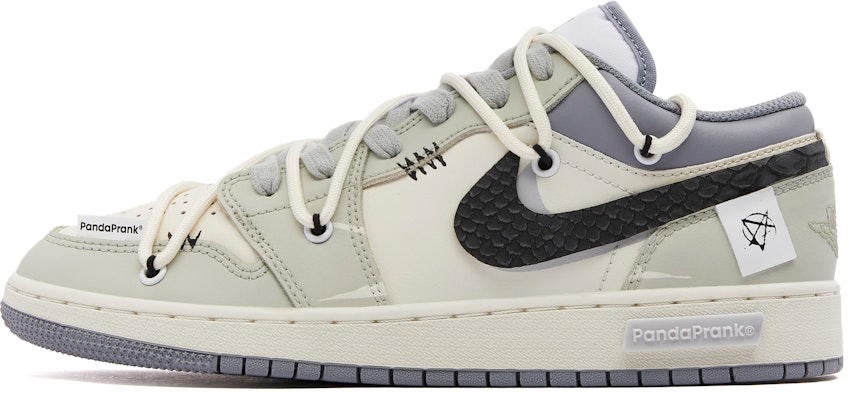 커스텀 에어 조던 1 로우 '판다 장난 스네이크' (Keoseutom Eeo Jodeon 1 Rou 'Panda Jangnan Seuneikeu') 553560-053-486830 Order 커스텀 에어 조던 1 로우 '판다 장난 스네이크' (Keoseutom Eeo Jodeon 1 Rou 'Panda Jangnan Seuneikeu') 553560-053-486830