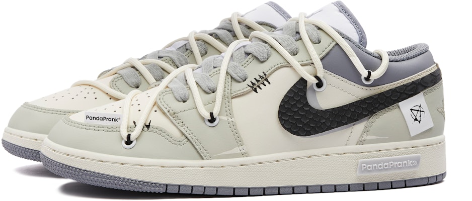 커스텀 에어 조던 1 로우 '판다 장난 스네이크' (Keoseutom Eeo Jodeon 1 Rou 'Panda Jangnan Seuneikeu') 553560-053-486830 Shop 커스텀 에어 조던 1 로우 '판다 장난 스네이크' (Keoseutom Eeo Jodeon 1 Rou 'Panda Jangnan Seuneikeu') 553560-053-486830