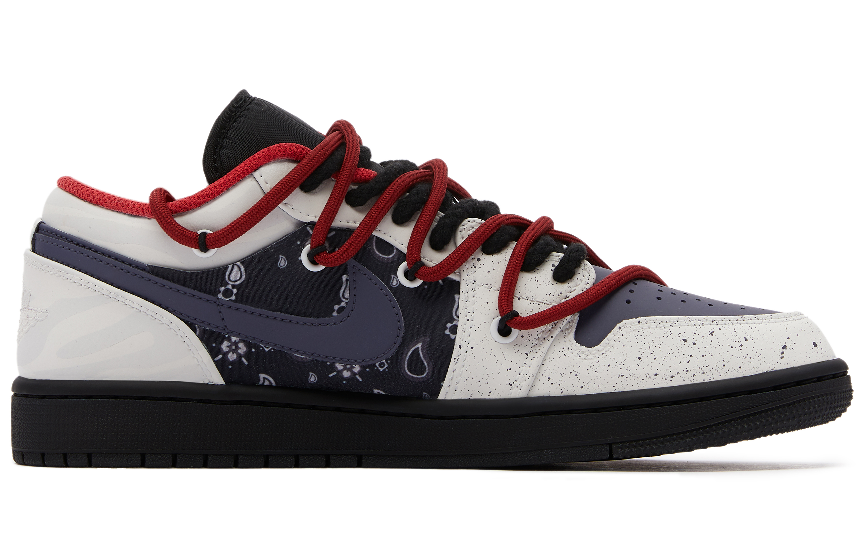 [Custom Shoes] Jordan 1 Low 'Panda Mischief Lava' 圖 3