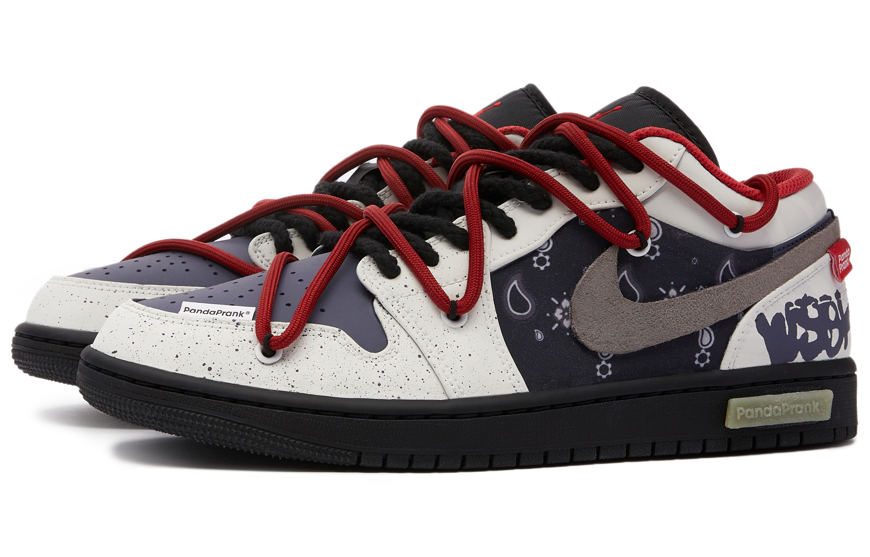 [Custom Shoes] Jordan 1 Low 'Panda Mischief Lava' 圖 4