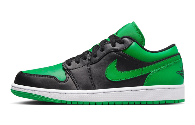 Sizing Jordan 1 Low Panda Prank Marrón Blanco 553558-065(TeamH-男款绿野浮渊S-BOX)