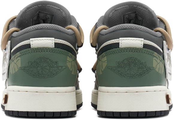 【訂製球鞋】 Jordan Air Jordan 1 熊貓惡作劇 叢林穿越 綠野浮淵 夏日莫蘭迪 解構 復古 特殊鞋盒 低筒 復古籃球鞋 男款 灰白 Shop 【訂製球鞋】 Jordan Air Jordan 1 熊貓惡作劇 叢林穿越 綠野浮淵 夏日莫蘭迪 解構 復古 特殊鞋盒 低筒 復古籃球鞋 男款 灰白