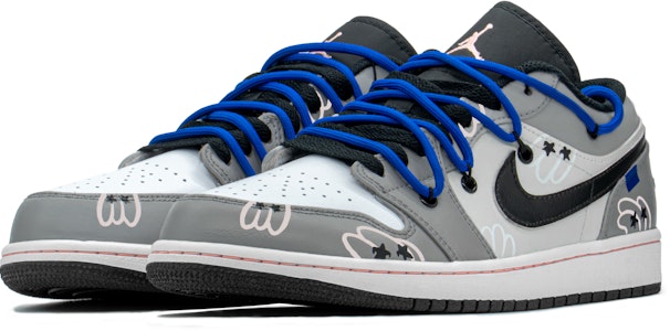 Jordan 1 Low "Pasión Anime" (Caja Especial) 553558-062(TeamA-AJ灰白手星男S-BOX) Lookbook Jordan 1 Low "Pasión Anime" (Caja Especial) 553558-062(TeamA-AJ灰白手星男S-BOX)