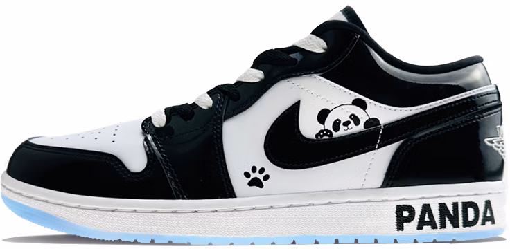 custom-shoes-air-jordan-1-low-patent-panda-dv-1309-100-team40-s-box