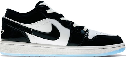 【訂製球鞋】 Jordan Air Jordan 1 漆皮 球場精靈 高光 熊貓 耐磨輕便防滑 低幫 復古籃球鞋 男款 黑白 Order 【訂製球鞋】 Jordan Air Jordan 1 漆皮 球場精靈 高光 熊貓 耐磨輕便防滑 低幫 復古籃球鞋 男款 黑白