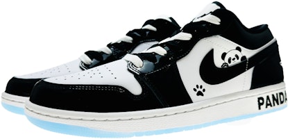 【訂製球鞋】 Jordan Air Jordan 1 漆皮 球場精靈 高光 熊貓 耐磨輕便防滑 低幫 復古籃球鞋 男款 黑白 Lookbook 【訂製球鞋】 Jordan Air Jordan 1 漆皮 球場精靈 高光 熊貓 耐磨輕便防滑 低幫 復古籃球鞋 男款 黑白