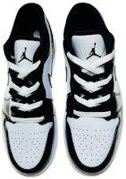 【訂製球鞋】 Jordan Air Jordan 1 漆皮 球場精靈 高光 熊貓 耐磨輕便防滑 低幫 復古籃球鞋 男款 黑白 Shop 【訂製球鞋】 Jordan Air Jordan 1 漆皮 球場精靈 高光 熊貓 耐磨輕便防滑 低幫 復古籃球鞋 男款 黑白