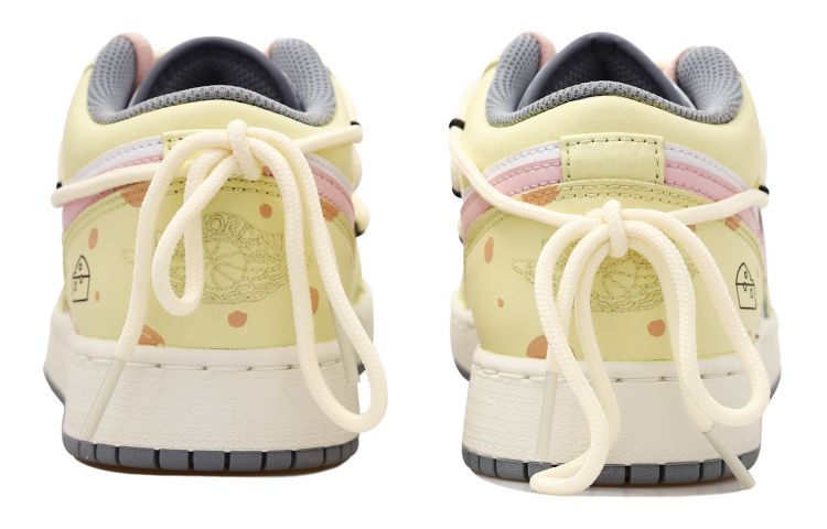 Purchase 커스텀 에어 조던 1 로우 '피치 크림 도파민' 553560-053(Team拾玖-桃香奶酪S-BOX)