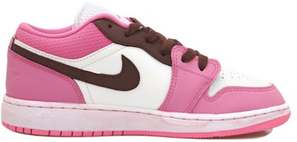 【定製球鞋】Jordan Air Jordan 1 Low OKHR 水蜜桃 馬卡龍 雕飾字母 復古風 低筒 復古籃球鞋 GS 白粉棕色 Lookbook 【定製球鞋】Jordan Air Jordan 1 Low OKHR 水蜜桃 馬卡龍 雕飾字母 復古風 低筒 復古籃球鞋 GS 白粉棕色