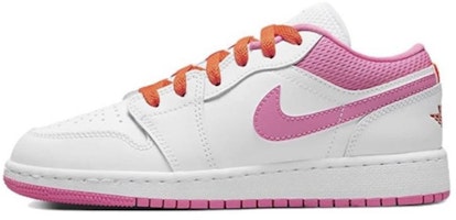 【定製球鞋】Jordan Air Jordan 1 Low OKHR 水蜜桃 馬卡龍 雕飾字母 復古風 低筒 復古籃球鞋 GS 白粉棕色 Cheap 【定製球鞋】Jordan Air Jordan 1 Low OKHR 水蜜桃 馬卡龍 雕飾字母 復古風 低筒 復古籃球鞋 GS 白粉棕色