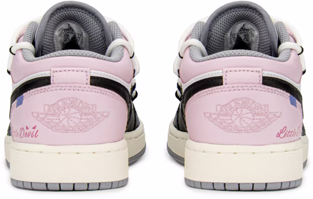 カスタムAJ1ロー ピンク黒グラフィティ 553560-053(TeamA-AJ女粉小恶魔S-BOX) Purchase カスタムAJ1ロー ピンク黒グラフィティ 553560-053(TeamA-AJ女粉小恶魔S-BOX)