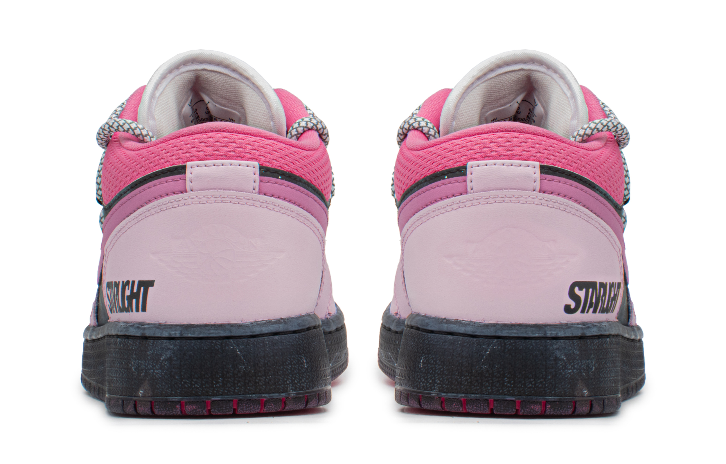 Purchase [Sepatu Kustom] Air Jordan 1 Low 'Pink Black Deconstructed' DR9498-168(TeamA-AJL女粉星光S-BOX)
