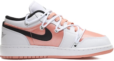 【定制球鞋】 Jordan Air Jordan 1 Low 粉色櫻花 雪花圖案 浪漫氛圍感 清新自然 低幫 復古籃球鞋 GS 白粉黑 Order 【定制球鞋】 Jordan Air Jordan 1 Low 粉色櫻花 雪花圖案 浪漫氛圍感 清新自然 低幫 復古籃球鞋 GS 白粉黑