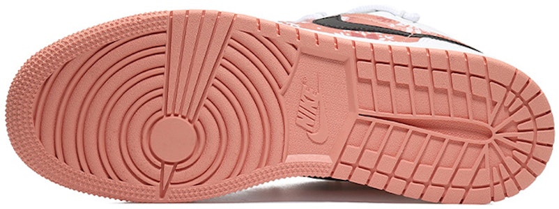 에어 조던 1 로우 '핑크 벚꽃' 커스텀 슈즈 DM8960-801(Team10-樱花雪女白粉黑QD) Details for 에어 조던 1 로우 '핑크 벚꽃' 커스텀 슈즈 DM8960-801(Team10-樱花雪女白粉黑QD)