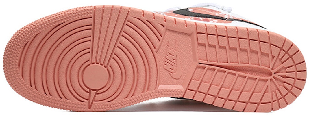 【定制球鞋】 Jordan Air Jordan 1 Low 粉色櫻花 雪花圖案 浪漫氛圍感 清新自然 低幫 復古籃球鞋 GS 白粉黑 Details for 【定制球鞋】 Jordan Air Jordan 1 Low 粉色櫻花 雪花圖案 浪漫氛圍感 清新自然 低幫 復古籃球鞋 GS 白粉黑