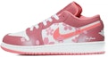Buy 에어 조던 1 로우 '핑크 꽃바다' (커스텀) 553560-616(Team10--粉红花海)