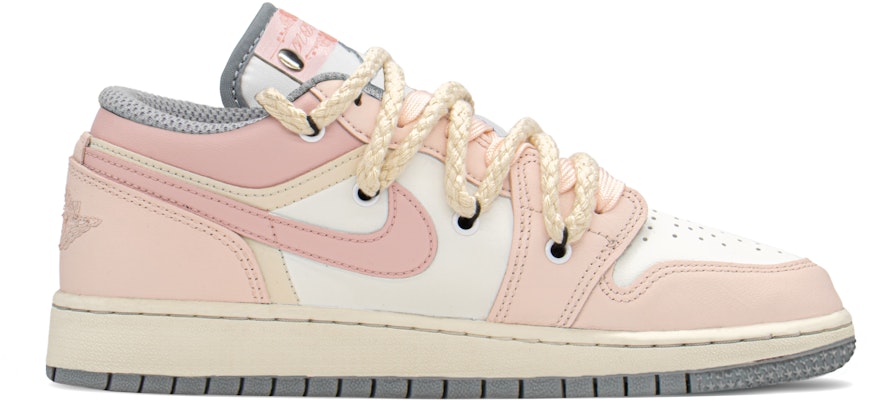 커스텀 에어 조던 1 로우 '핑크 로즈 디컨스트럭티드' (77 characters) 553560-053(TeamA-DK玫瑰少女S-BOX) Lookbook 커스텀 에어 조던 1 로우 '핑크 로즈 디컨스트럭티드' (77 characters) 553560-053(TeamA-DK玫瑰少女S-BOX)