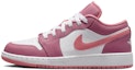 Sizing 커스텀 에어 조던 1 로우 '핑크 화이트' 553560-616(Team10--恋恋蔷薇)