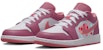 에어 조던 1 로우 '핑크 블럭 하트' (Air Jordan 1 Low 'Pink Block Heart') 553560-616(Team56-积木爱心)