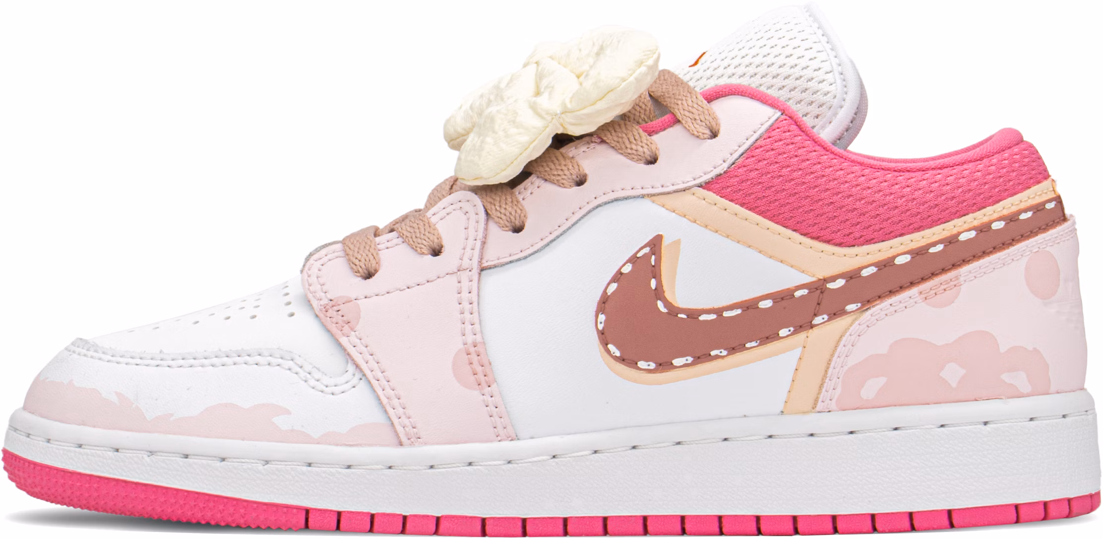custom-shoes-air-jordan-1-low-pink-white-castle-exclusive