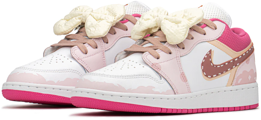 에어 조던 1 로우 '핑크 화이트 캐슬' (한정판) DR9498-168(TeamA-AJ城堡小母熊S-BOX) Lookbook 에어 조던 1 로우 '핑크 화이트 캐슬' (한정판) DR9498-168(TeamA-AJ城堡小母熊S-BOX)