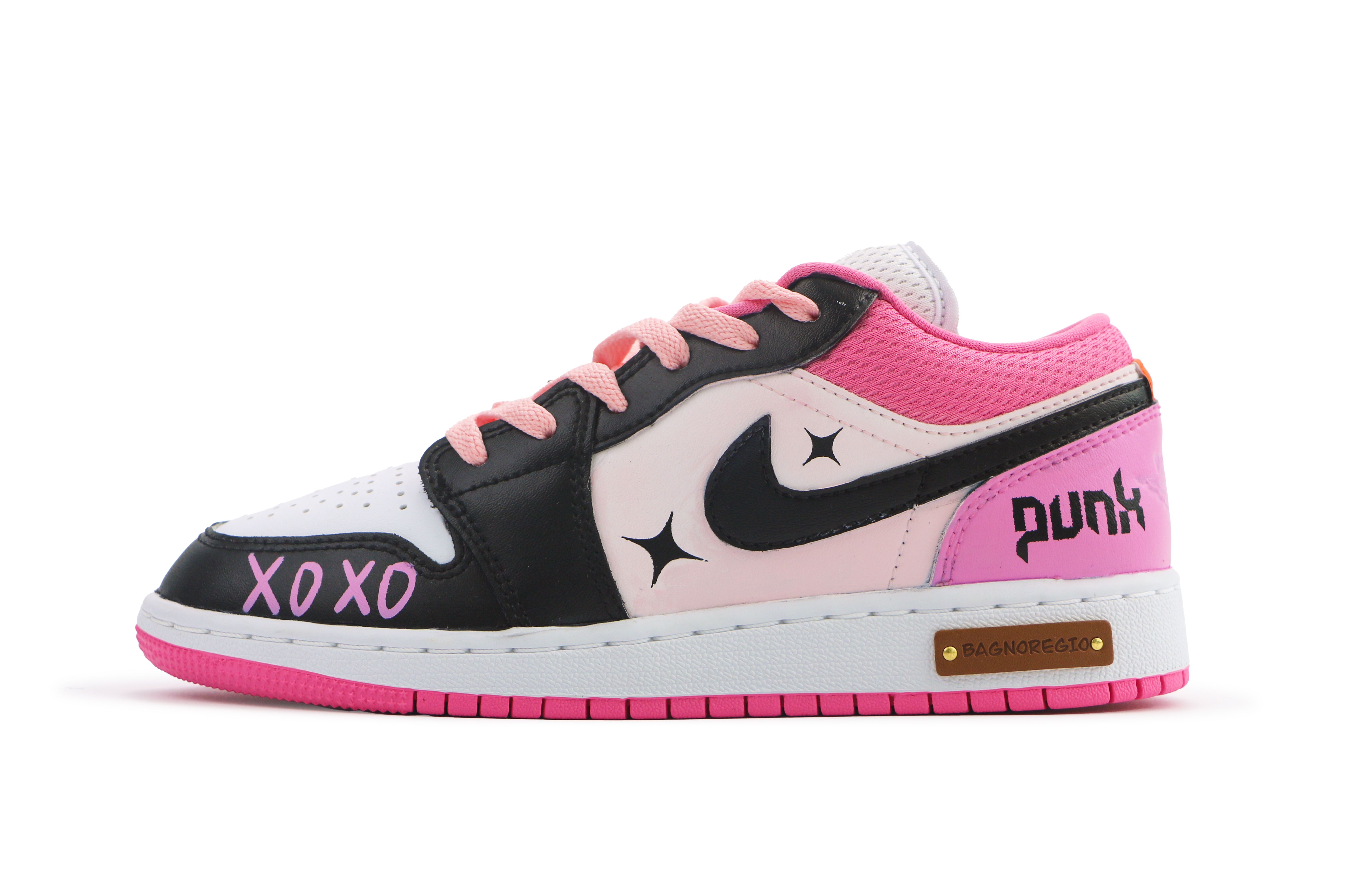 Buy [Sepatu Kustom] Air Jordan 1 Low 'Pinksicle Barbie' DR9498-168(Team48-朋克女孩)