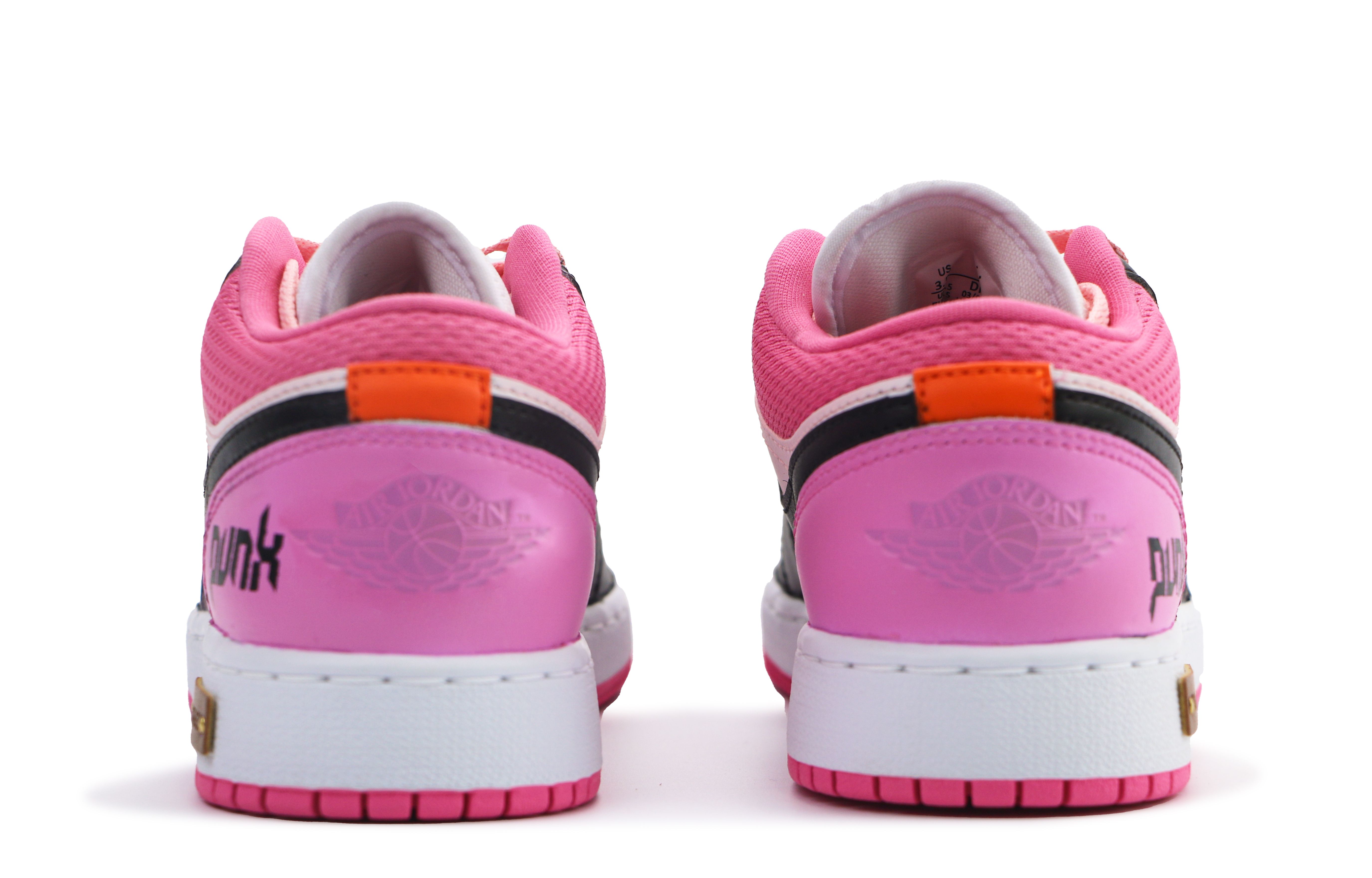 Shop [Sepatu Kustom] Air Jordan 1 Low 'Pinksicle Barbie' DR9498-168(Team48-朋克女孩)