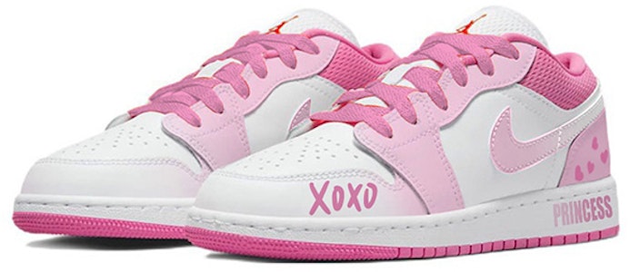 【定製球鞋】 Jordan Air Jordan 1 Low“Pinksicle” 糖果公主 芭比 多巴胺 低筒 復古籃球鞋 GS 白粉 Lookbook 【定製球鞋】 Jordan Air Jordan 1 Low“Pinksicle” 糖果公主 芭比 多巴胺 低筒 復古籃球鞋 GS 白粉
