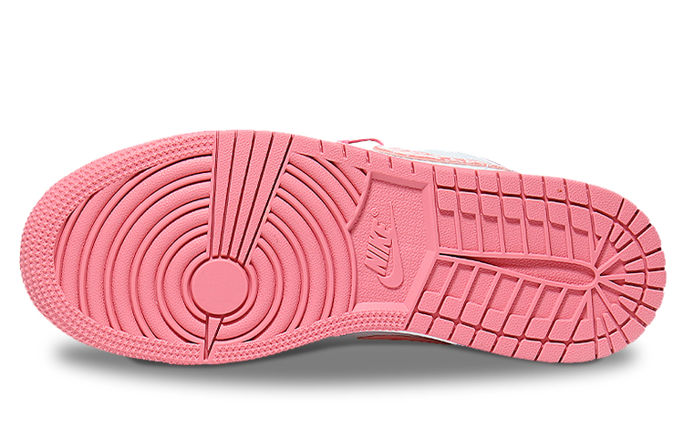 Purchase [Kasut Custom] Air Jordan 1 Low 'Pixel Heart Merah Jambu-Putih' 553560-616(Team56-像素爱心)