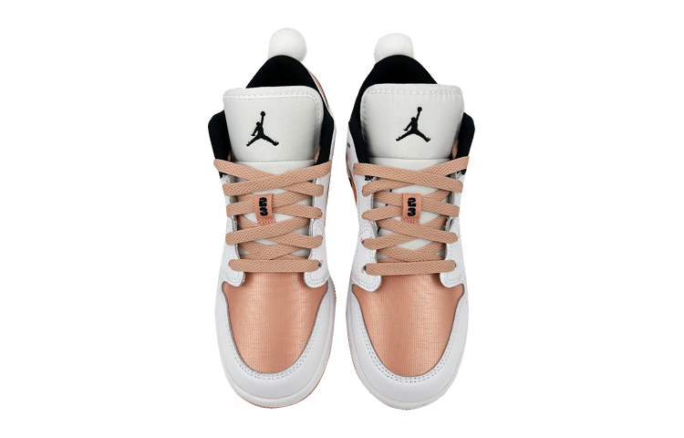 Shop [Zapatillas Personalizadas] Air Jordan 1 Low 'Plush Bunny Blanco Rosa' DM8960-801(Team叁-女款AJ兔球S-BOX)
