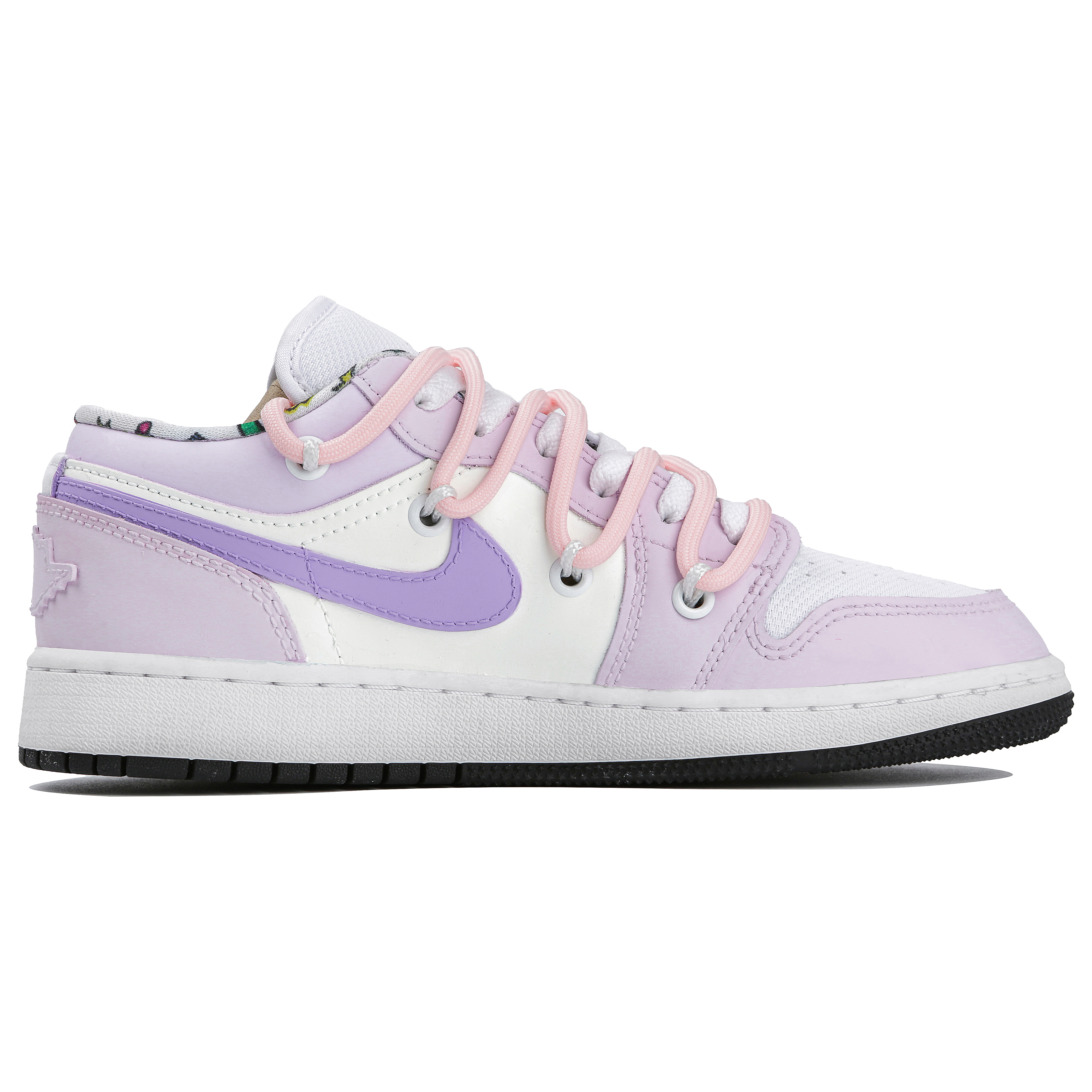 Order [Zapatillas Personalizadas] Air Jordan 1 Low 'Mariposa Morada' DM8969-114(Team4-女款紫蝶精灵)
