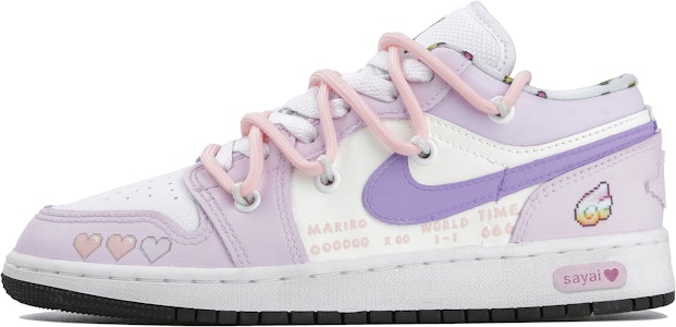 Zapatillas Air Jordan 1 Low 'Hada Púrpura Amor de Verano' DM8969-114(Team4-女款紫蝶精灵SBOX) Order Zapatillas Air Jordan 1 Low 'Hada Púrpura Amor de Verano' DM8969-114(Team4-女款紫蝶精灵SBOX)