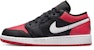 커스텀 에어 조던 1 로우 '라즈베리 블랙 레드 화이트' (59 characters) 553558-066(Team56-酷黑莓莓)