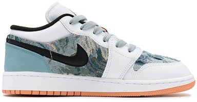 커스텀 에어 조던 1 로우 '학 예술' (Keoseutom Eeo Jodeon 1 Rou 'Hak Yesul') DM8960-801(TeamB-女款油画风蓝粉) Order 커스텀 에어 조던 1 로우 '학 예술' (Keoseutom Eeo Jodeon 1 Rou 'Hak Yesul') DM8960-801(TeamB-女款油画风蓝粉)