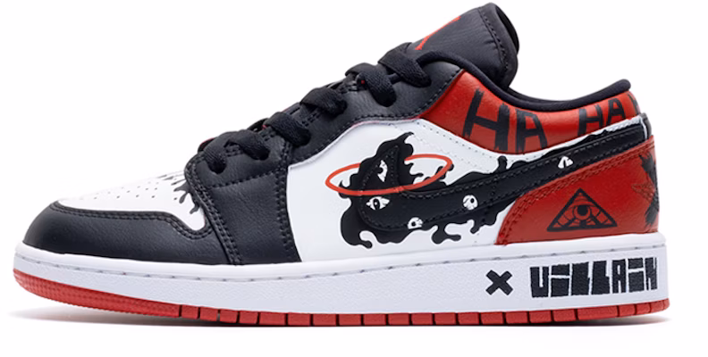 커스텀 에어 조던 1 로우 '역밴 그래피티' 553560-606(TeamR-女款反派黑红) Buy 커스텀 에어 조던 1 로우 '역밴 그래피티' 553560-606(TeamR-女款反派黑红)
