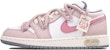커스텀 에어 조던 1 로우 '리스크 핑크 스윗하트' (77 characters) 553560-053(Team27-小熊甜心AJ)