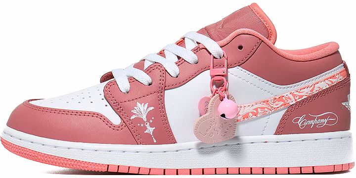 custom-shoes-air-jordan-1-low-rococo-pink-and-white