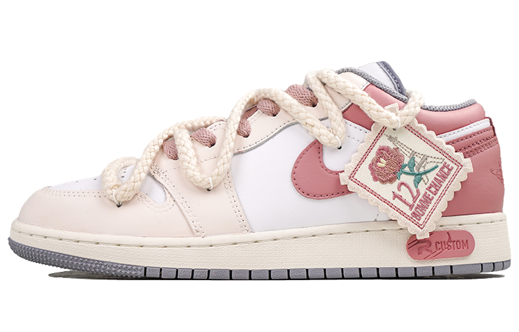 Buy [커스텀 슈즈] 에어 조던 1 로우 '로즈 핑크' 553560-053(Team27-玫瑰心事AJ)