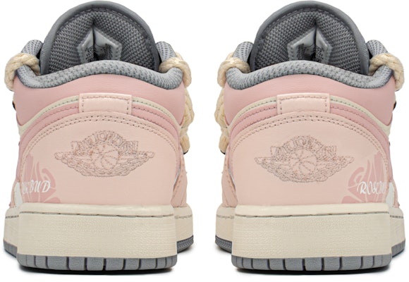 カスタムAJ1 ロー "ローズピンク" 553560-053(TeamA-DK玫瑰少女) Shop カスタムAJ1 ロー "ローズピンク" 553560-053(TeamA-DK玫瑰少女)