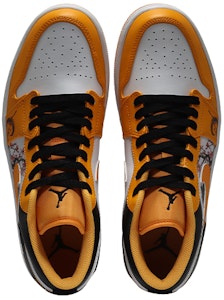 커스텀 에어 조던 1 로우 '사쿠라 블랙 화이트 옐로우' 553558-701(Team10-云裳百合) Shop 커스텀 에어 조던 1 로우 '사쿠라 블랙 화이트 옐로우' 553558-701(Team10-云裳百合)