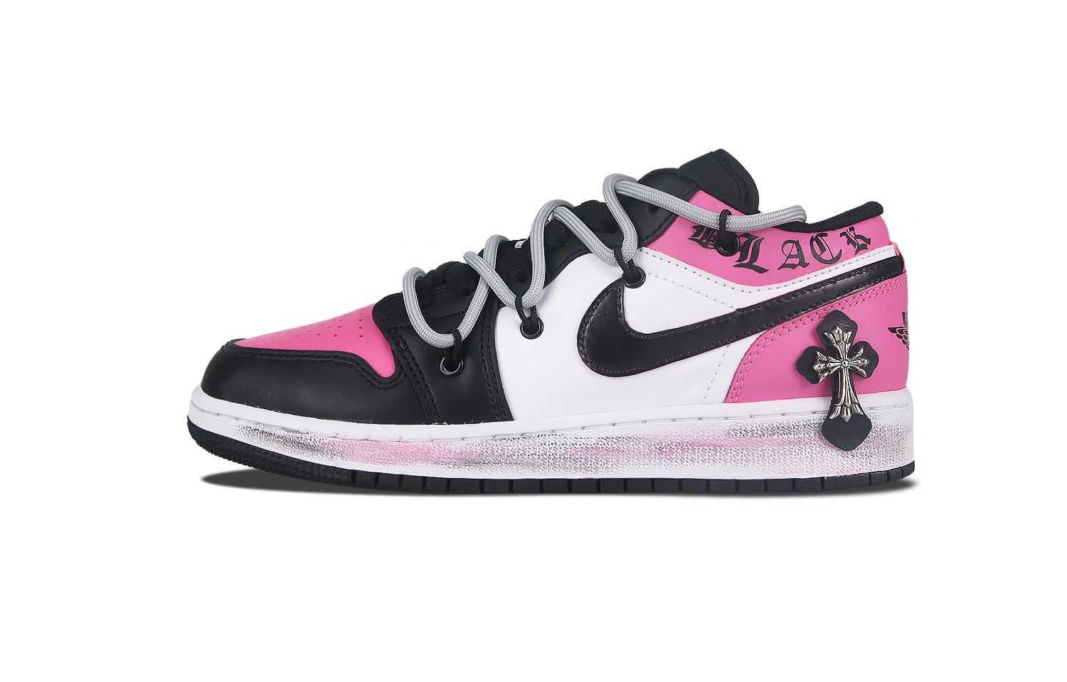 Buy カスタムAJ1 ロー "桜ピンク" (Kasutamu AJ1 Rō "Sakura Pinku") 554723-106-459729