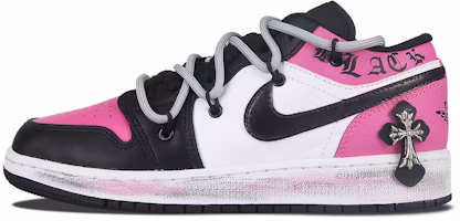 カスタムAJ1 ロー "桜ピンク" (Kasutamu AJ1 Rō "Sakura Pinku") 554723-106-459729 Buy カスタムAJ1 ロー "桜ピンク" (Kasutamu AJ1 Rō "Sakura Pinku") 554723-106-459729