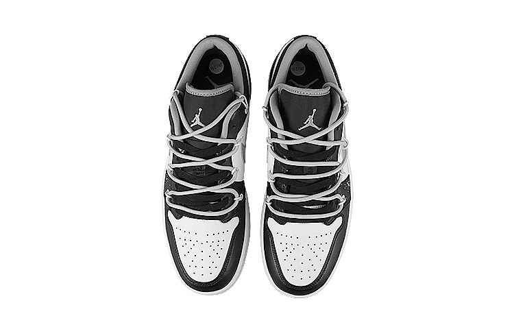 Shop [Sepatu Custom] Air Jordan 1 Low 'Shadow Galaxy Deconstructed Paint Splatter' 553558-040(Team58-AJ1宇宙)