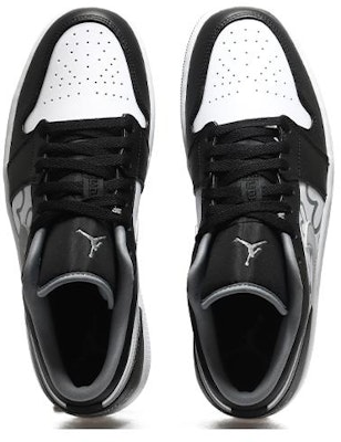 【定制球鞋】Jordan Air Jordan 1 Low "Shadow" 灰白愛心 可愛浪漫 情侶禮物 經典耐磨 低筒 復古籃球鞋 男款 黑白灰 Shop 【定制球鞋】Jordan Air Jordan 1 Low "Shadow" 灰白愛心 可愛浪漫 情侶禮物 經典耐磨 低筒 復古籃球鞋 男款 黑白灰