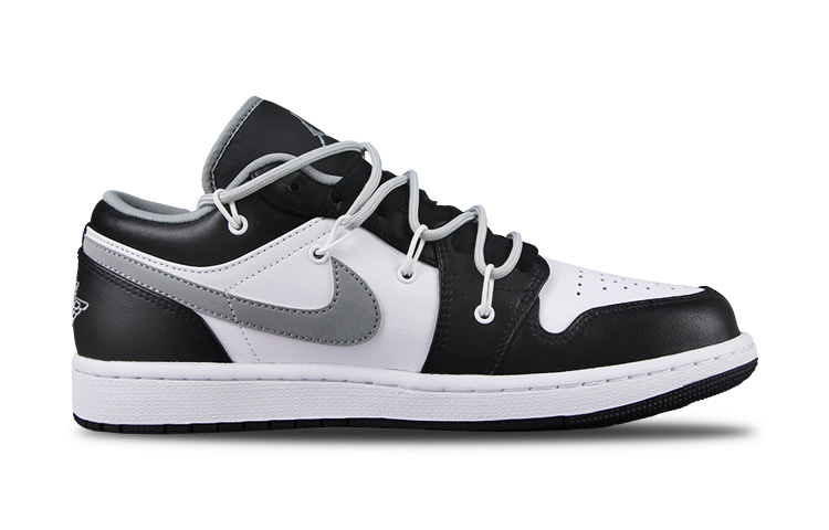 Order [定制鞋款] Air Jordan 1 Low '影月解构黑白灰' 553558-040(Team58-AJ1月亮)