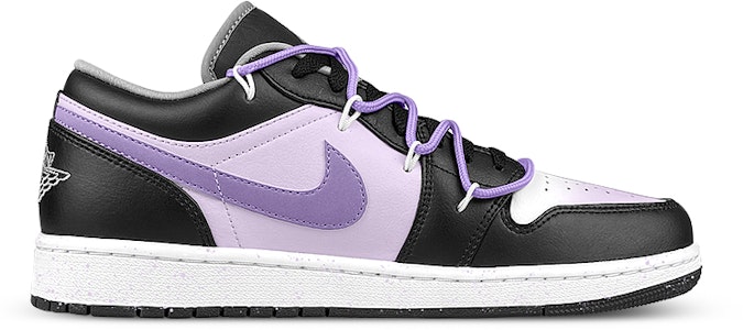 【訂製球鞋】Jordan Air Jordan 1 低筒 影子 泼墨 解構 復古籃球鞋 男女款 黑白紫 Order 【訂製球鞋】Jordan Air Jordan 1 低筒 影子 泼墨 解構 復古籃球鞋 男女款 黑白紫